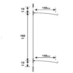 Sunset BDL Surfcasting RS Competition Special Royal Seabream Fluorocarbon Rig -Hengels Winkel 32dafcabd29f2996