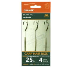 Life Orange Carp Hair Rigs, (25lb, Hook #4, Series 1), 3pcs 7 Life Orange Carp Hair Rigs, (25lb, Hook #4, Series 1), 3pcs -Hengels Winkel 762a32c2da7991bd