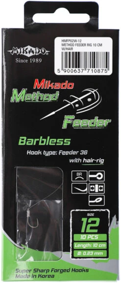 Mikado Method Feeder Rig Met Hair Size 16 (0,20mm) -Hengels Winkel 8e0693a48e938ab9