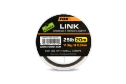 Fox Edges Link Trans Khaki Mono Karper Onderlijnmateriaal 0,53mm / 25lb (20m) -Hengels Winkel 93b08c52bc7286ec