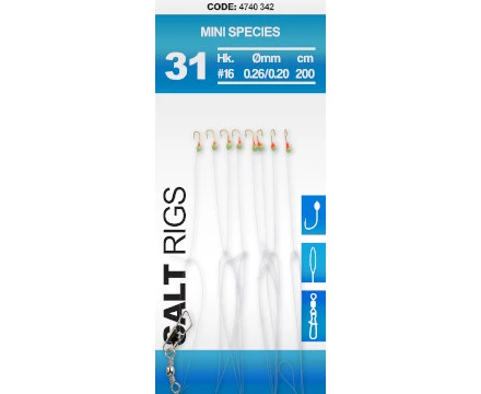 Spro Salt Rig 31 Mini Species 4 Spro Salt Rig 31 Mini Species - Afbeelding 2
