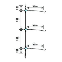 Sunset BDL Boat RS Competition Special Sparidae Fluorocarbon Rig