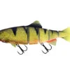 Fox Rage Replicant Jointed Trout Shallow 23cm/9" 158g UV Perch -Hengels Winkel dc16595a7026db76