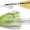 Strike King Hack Attack Heavy Cover Spinnerbait Chartreuse/White