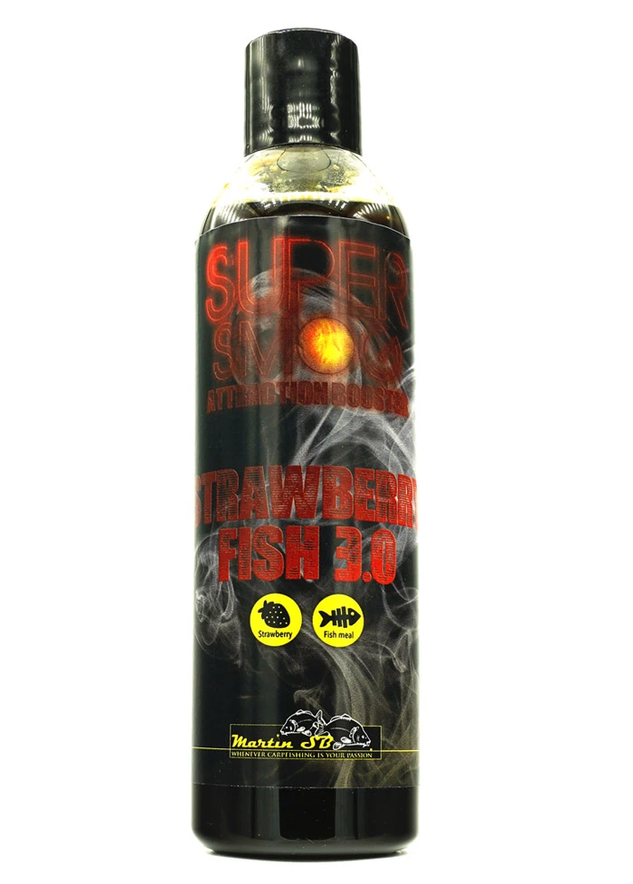Martin SB Super Smog Liquid Strawberry Fish 3.0 (250ml) 4 Martin SB Super Smog Liquid Strawberry Fish 3.0 (250ml) - Afbeelding 2